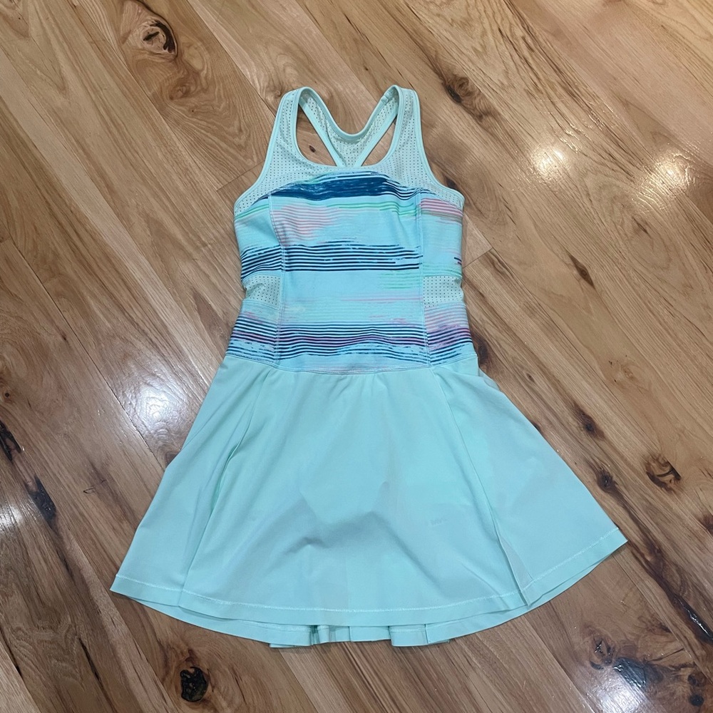 Ivivva lululemon tennis dress lined sz 12 Racerback